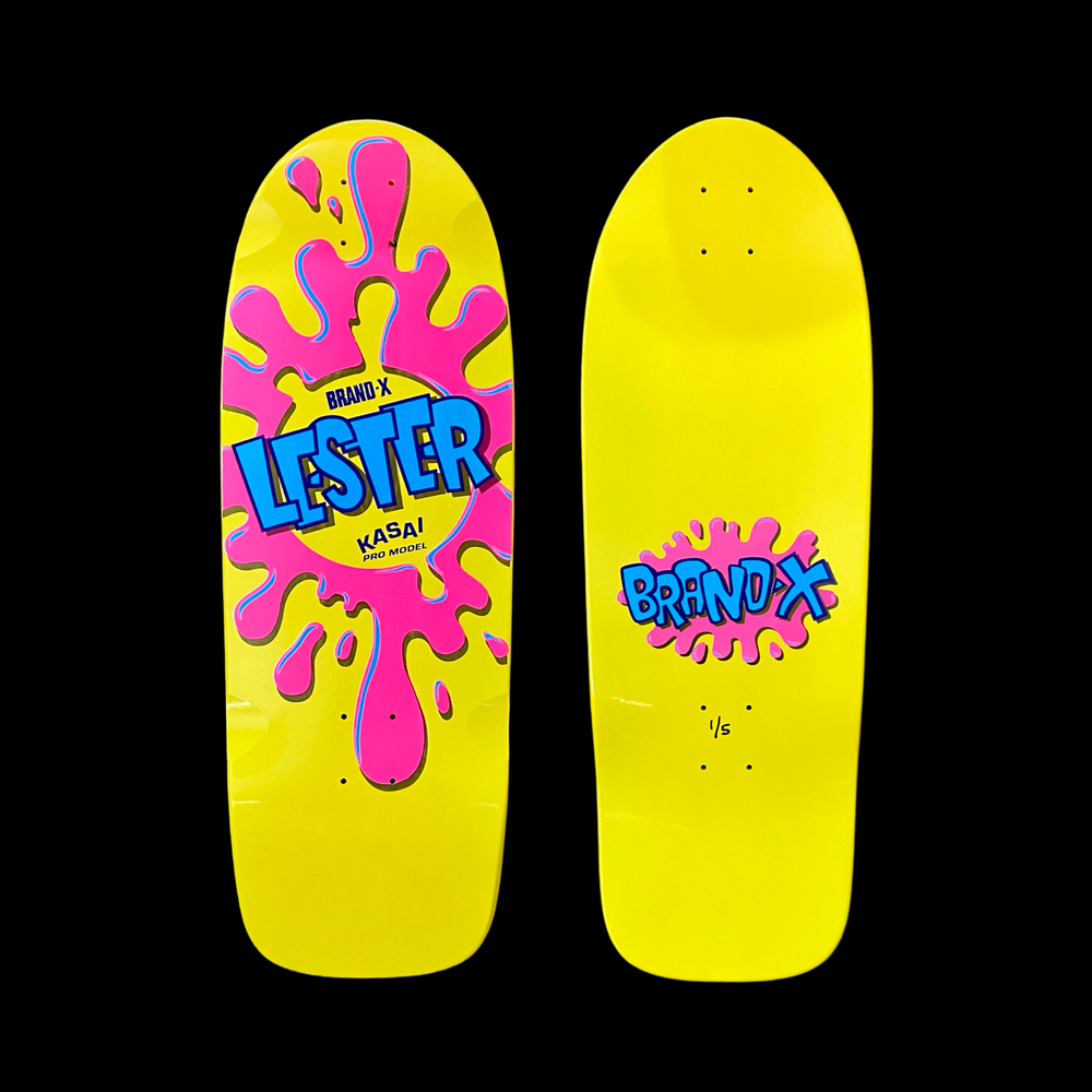 Lester Kasai 10”x30” HAND PAINTED Limited Edition Deck (PRE-ORDER, NOVEMBER)