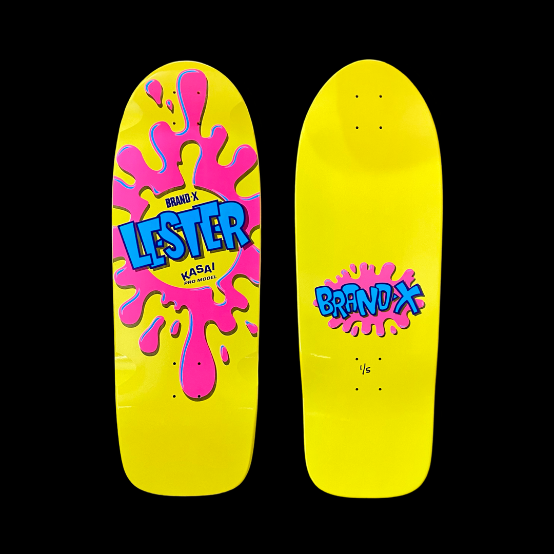 Lester Kasai 10”x30” HAND PAINTED Limited Edition Deck (PRE-ORDER, NOVEMBER)