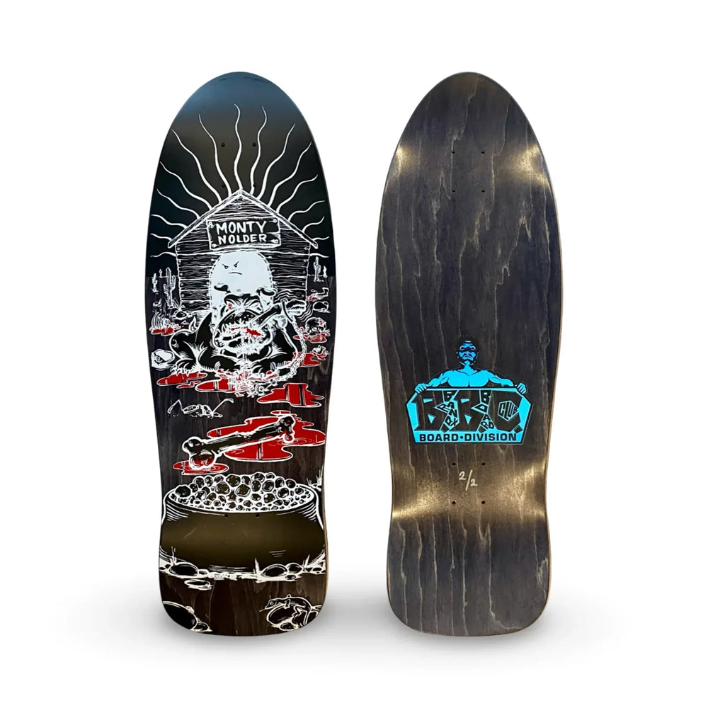Monty Nolder Bulldog (#2) Limited Edition BBC Deck 10.25”x31” HAND-PAINTED (1 of 2) - One Revolver Surfboards