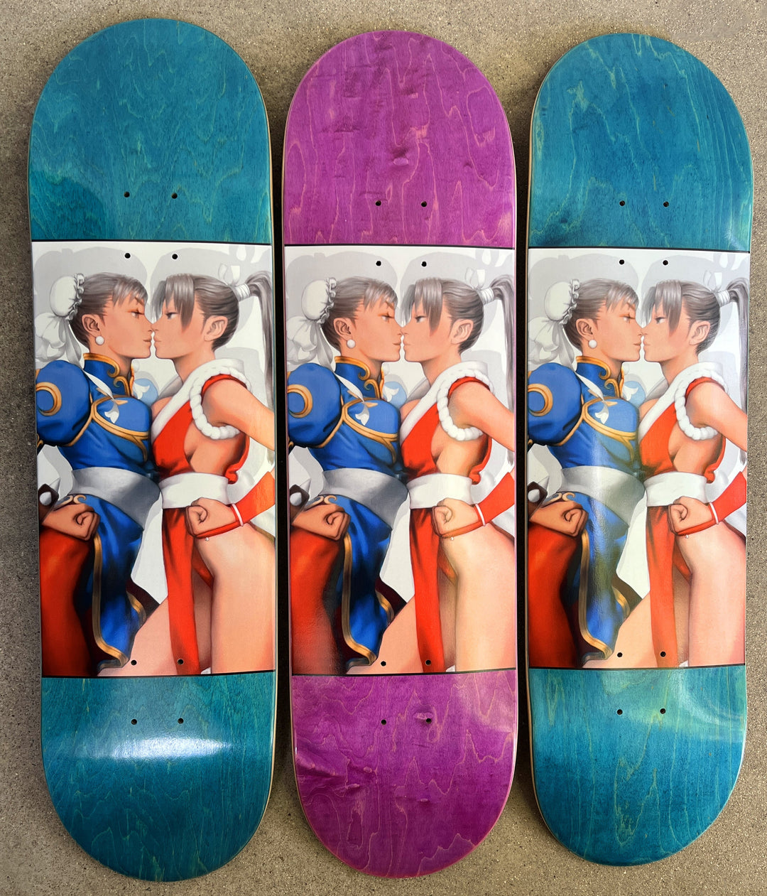 JK Industries Chun VS. Mai 8.5" Skateboard Deck
