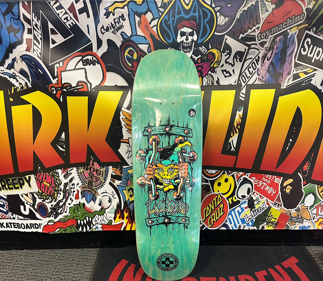 BLACK LABEL JOHN LUCERO "X2" 9.5" TUGBOAT SKATEBOARD DECK
