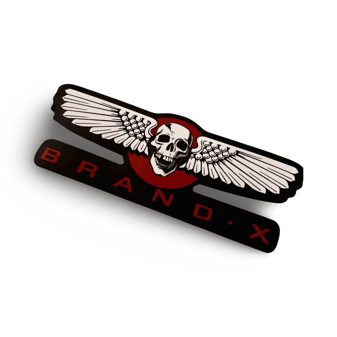 Brand-X Wings Sticker 6” - Bumper Stickers - One Revolver Surfboards