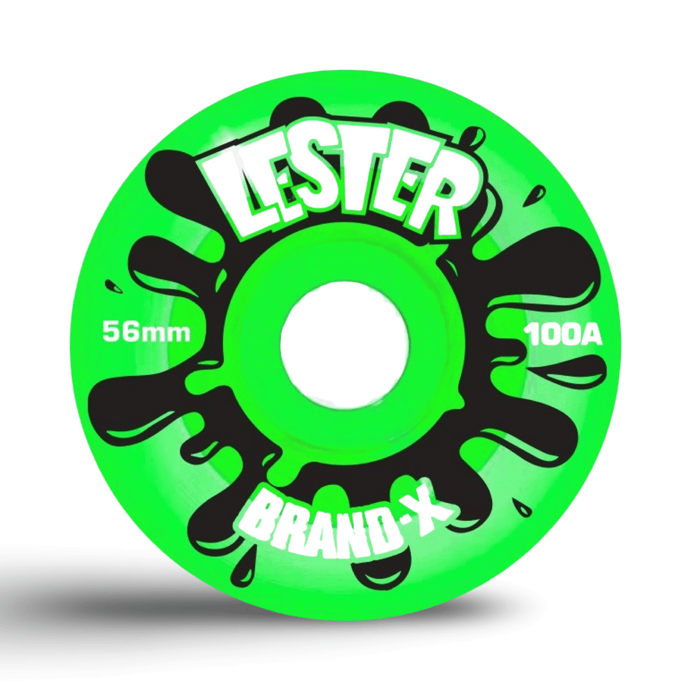 Lester Kasai HARD TRANSLUCENT Wheels 56mm/100a - Skateboard Wheels - One Revolver Surfboards