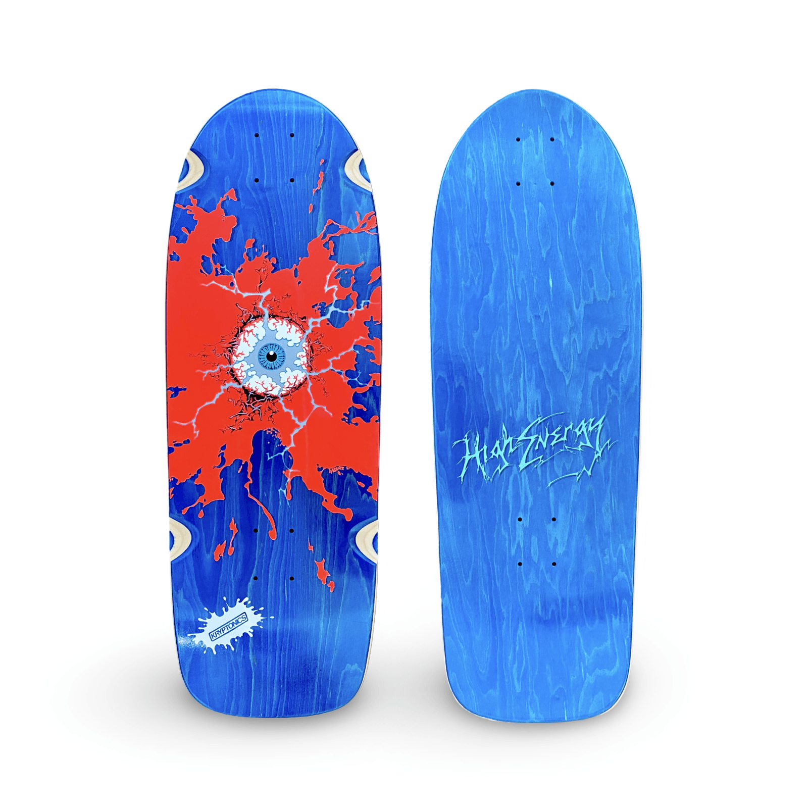 Electric Eye Limited Edition Deck 10”x30” HAND-PAINTED (1 of 5) - One Revolver Surfboards
