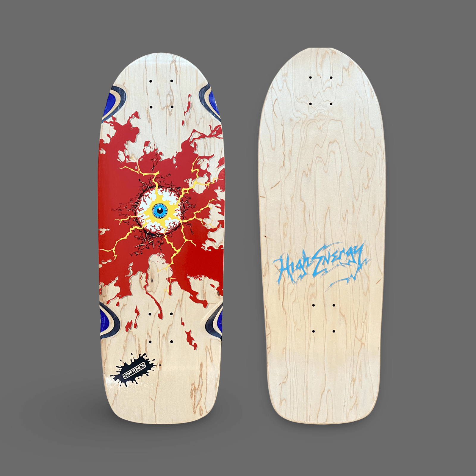 Electric Eye Limited Edition Deck 10”x30” HAND-PAINTED (1 of 15) - One Revolver Surfboards