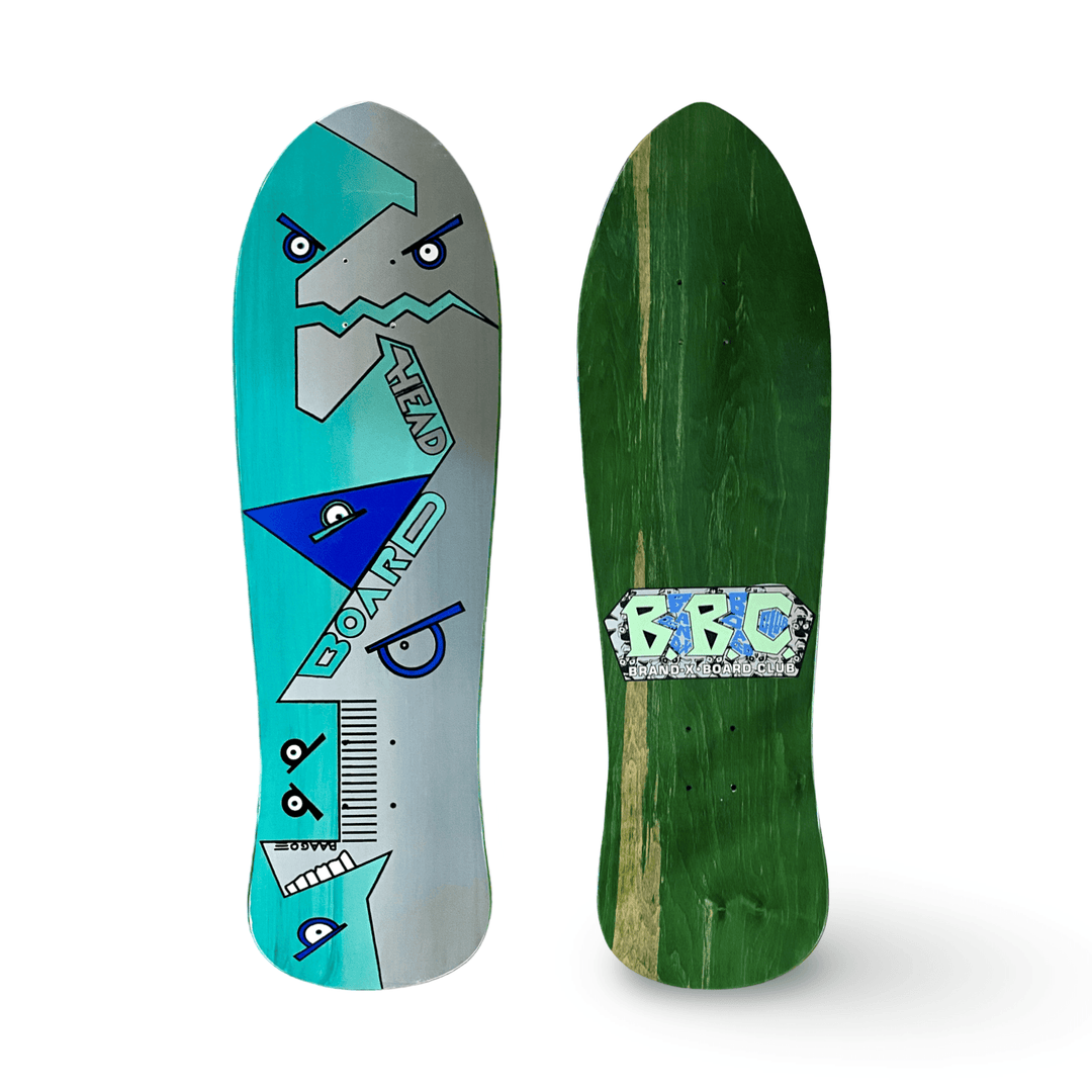 BBC Head Board 9.4”x31.5” Limited Edition, HAND PAINTED Deck (1 of 15) - Skateboard Decks - One Revolver Surfboards
