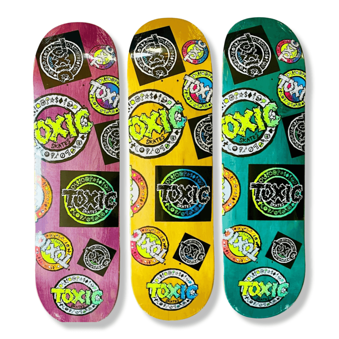 Toxic Team Pop Deck - One Revolver Surfboards