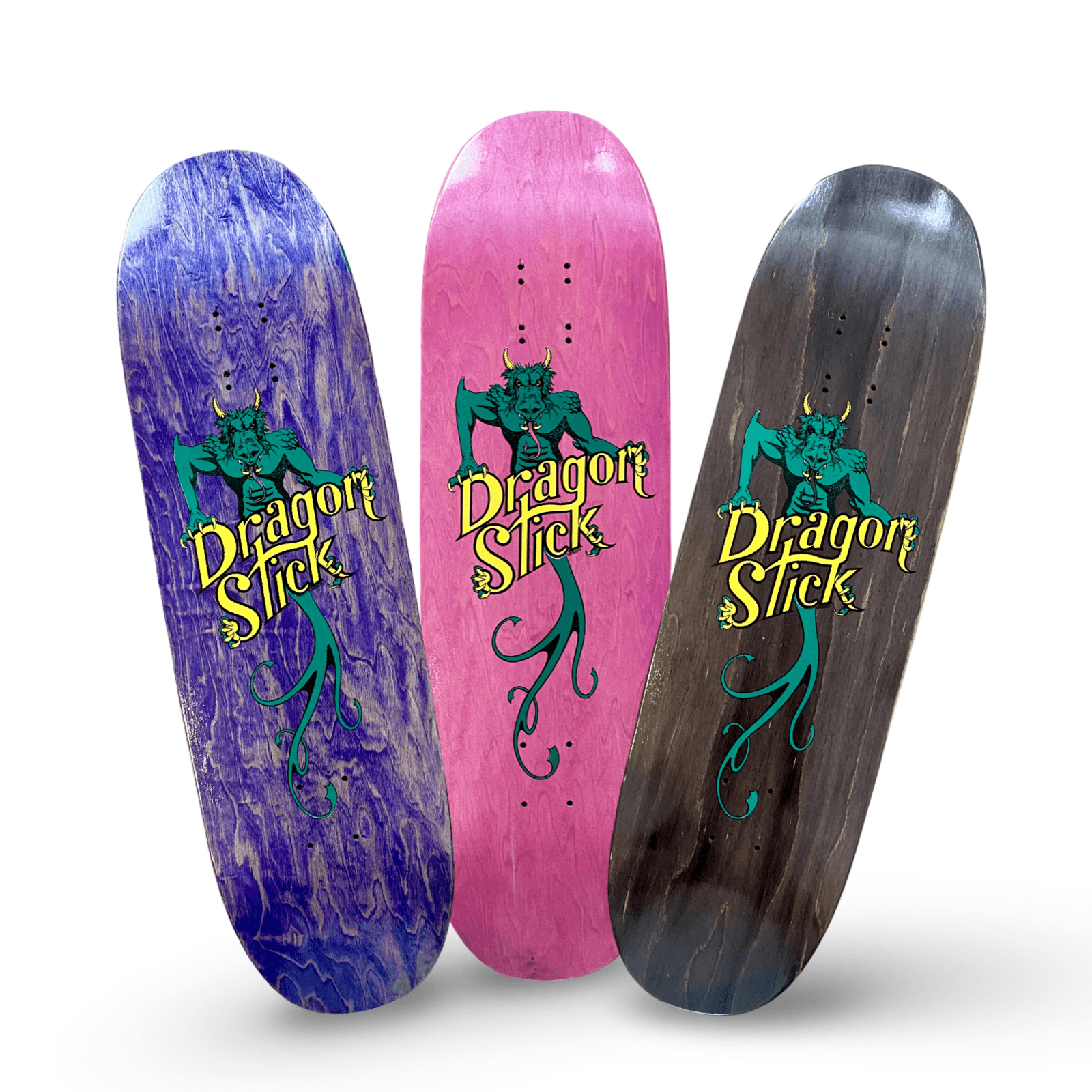 Dragon Stick STREET EGG Deck 9”x32.75” HAND-PAINTED (1 of 5) - One Revolver Surfboards