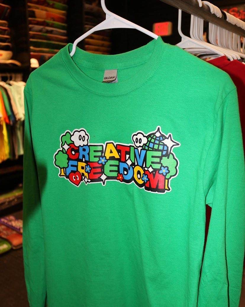 Creative Freedom LS T-Shirt - One Revolver Surfboards