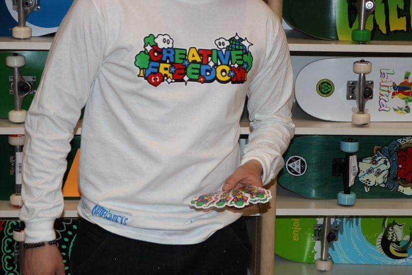 Creative Freedom LS T-Shirt - One Revolver Surfboards