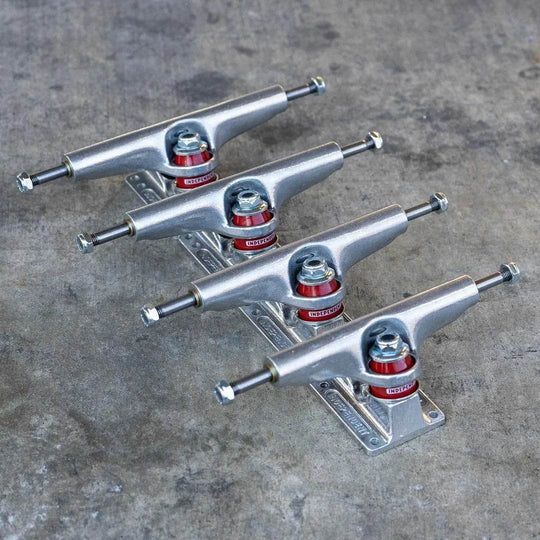 INDEPENDENT STAGE 4 POLISHED SKATEBOARD TRUCKS - One Revolver Surfboards