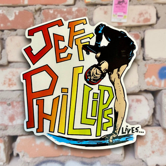 Jeff Phillips Lives Sticker 4.2"