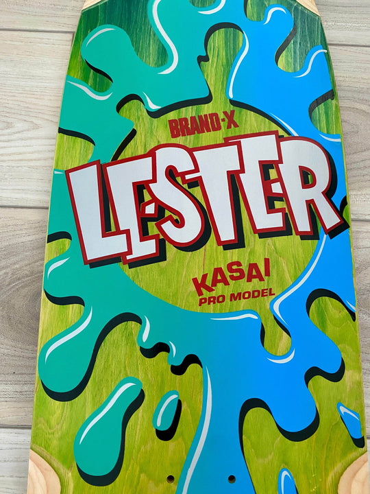 Lester Kasai 10”x30” Limited Edition, HAND PAINTED Deck (1 of 20) - One Revolver Surfboards