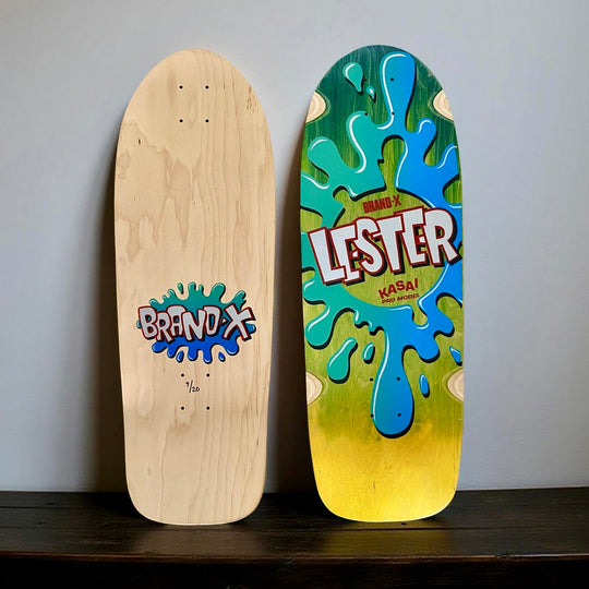 Lester Kasai 10”x30” Limited Edition, HAND PAINTED Deck (1 of 20)