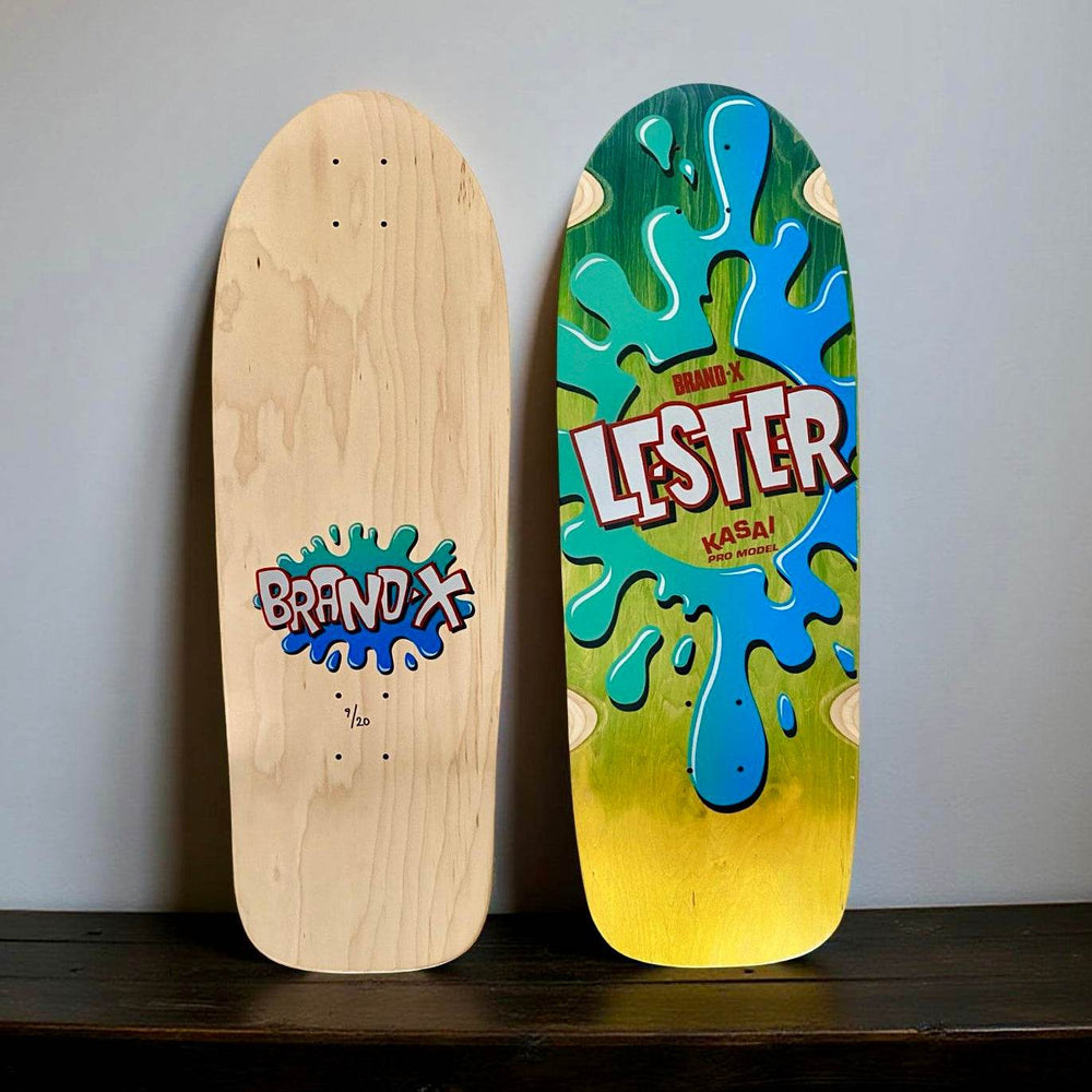 Lester Kasai 10”x30” Limited Edition, HAND PAINTED Deck (1 of 20) - One Revolver Surfboards