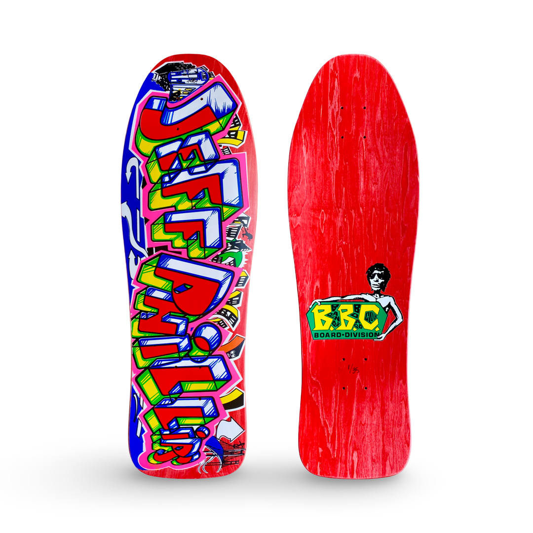 Jeff Phillips GRAFFITI Limited Edition, HAND PAINTED BBC Deck (1 of 35)