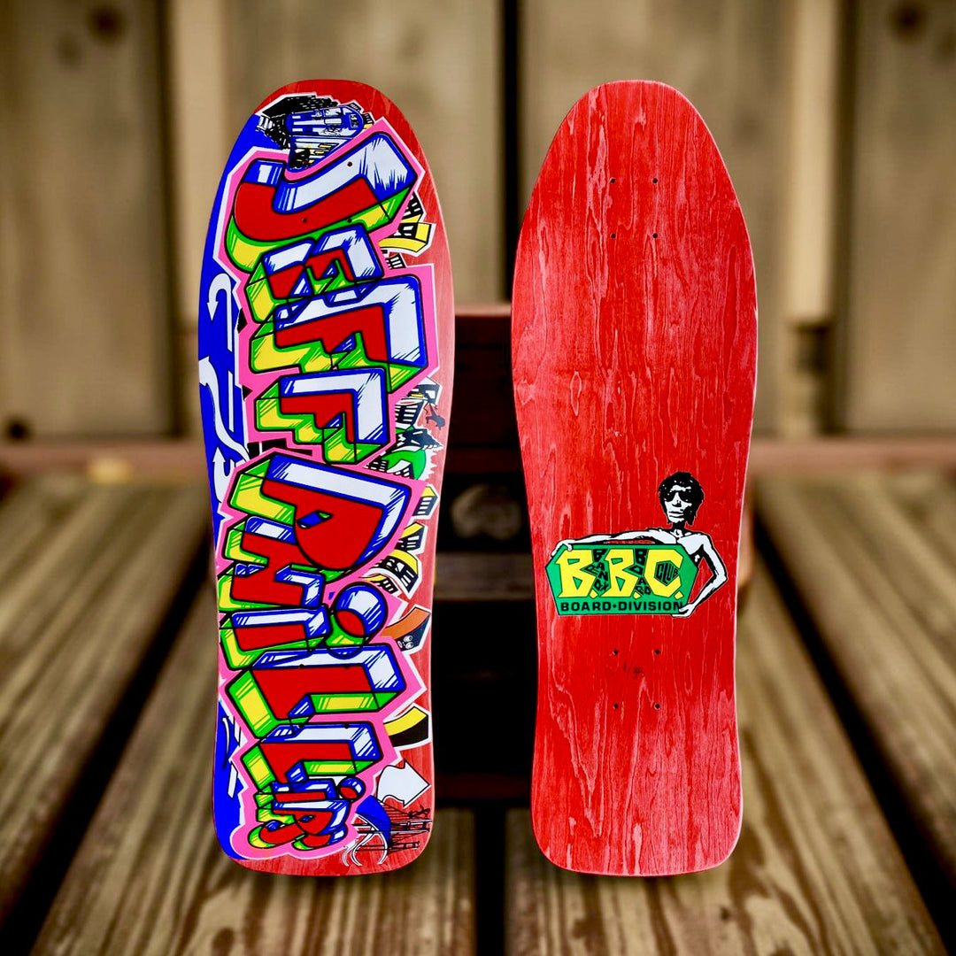Jeff Phillips GRAFFITI Limited Edition, HAND PAINTED BBC Deck (1 of 35)