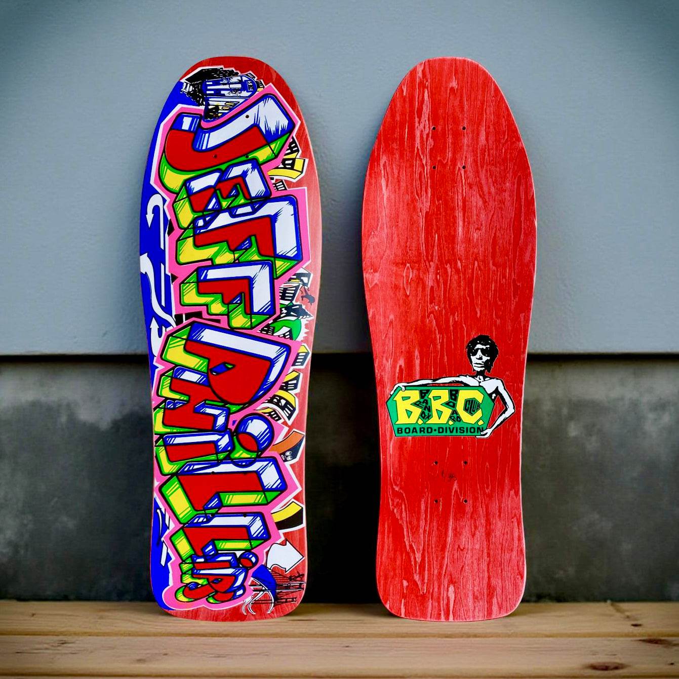 Jeff Phillips GRAFFITI Limited Edition, HAND PAINTED BBC Deck (1 of 35) - One Revolver Surfboards