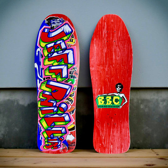 Jeff Phillips GRAFFITI Limited Edition, HAND PAINTED BBC Deck (1 of 35)