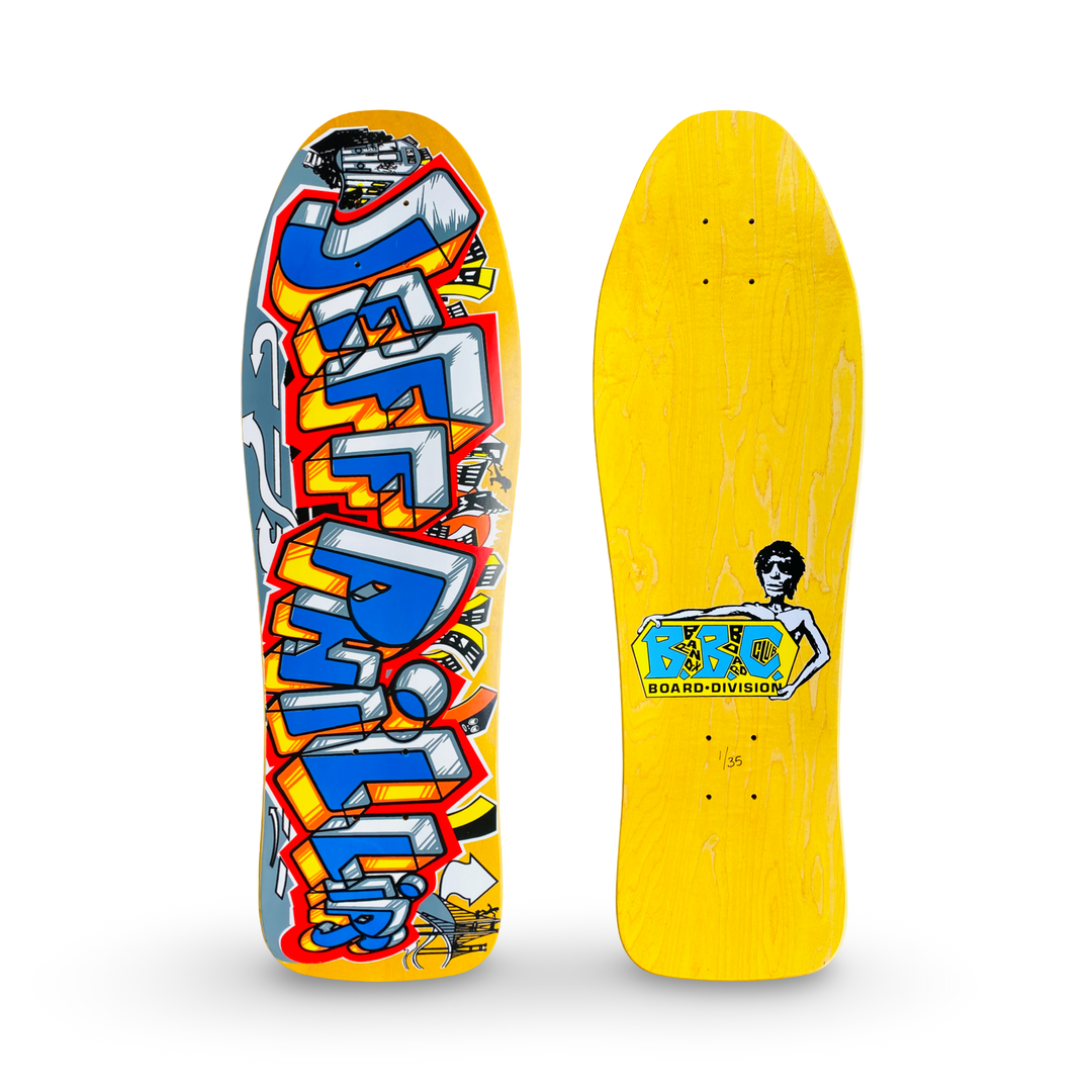 Jeff Phillips GRAFFITI Limited Edition, HAND PAINTED BBC Deck (1 of 35)