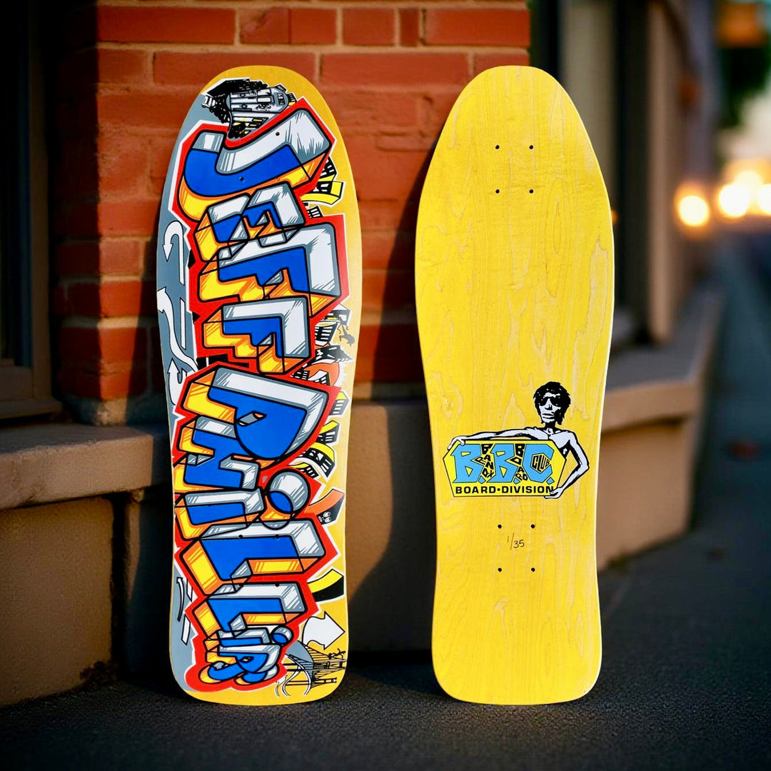 Jeff Phillips GRAFFITI Limited Edition, HAND PAINTED BBC Deck (1 of 35)