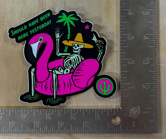 Should have been here yesterday! Sticker - One Revolver Surfboards