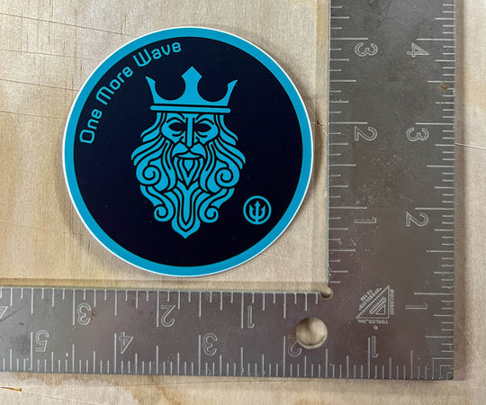 Poseidon Sticker - One Revolver Surfboards