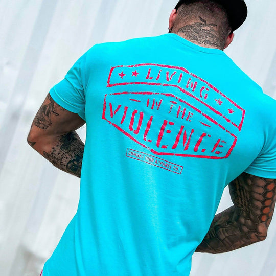 LIVING IN THE VIOLENCE MEN’S T-SHIRT - One Revolver Surfboards