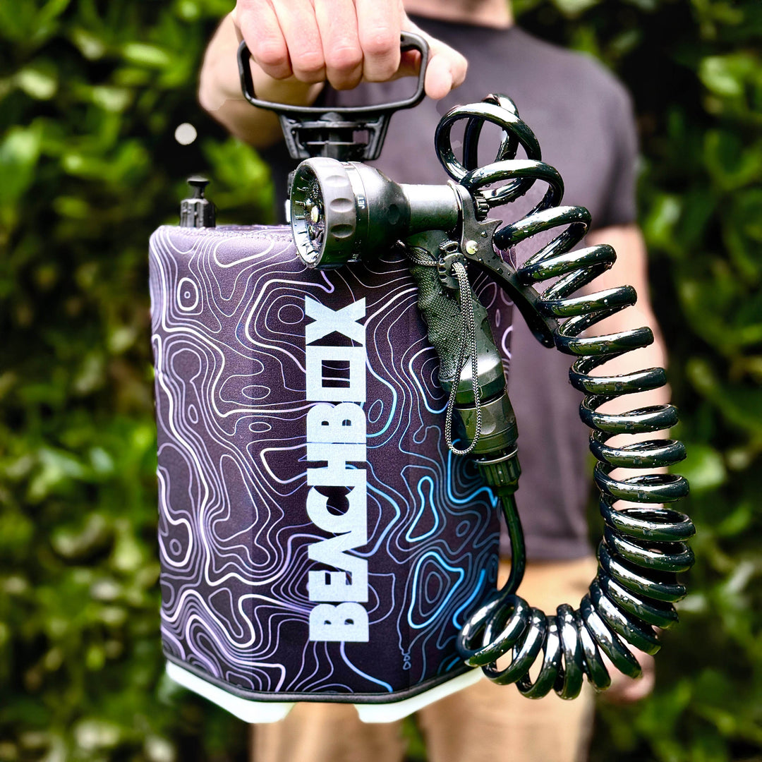BeachBox Portable Shower Tank - 'Elevation' - One Revolver Surfboards