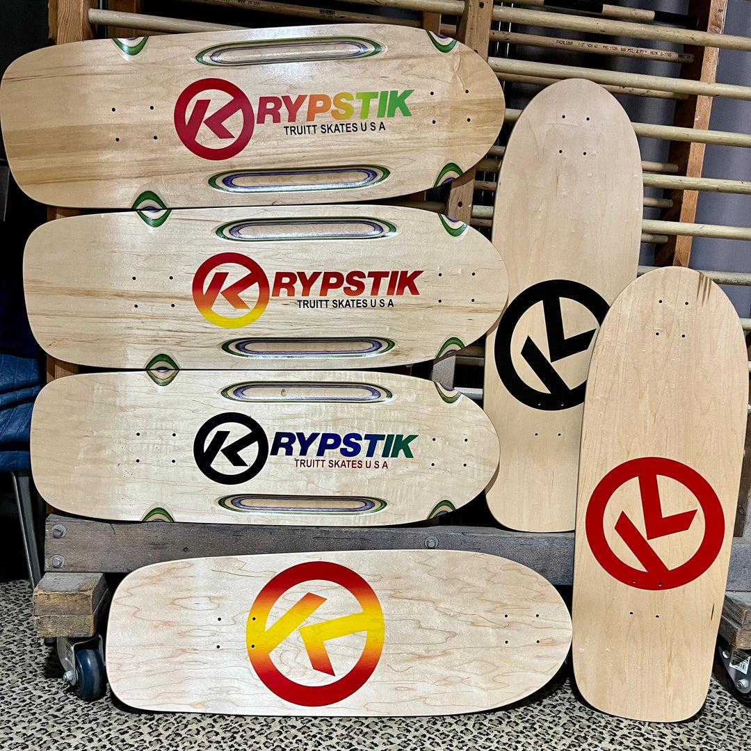 Krypstik Routed 10”x30” Limited Edition Deck HAND-PAINTED (PRE-ORDER, APRIL 2026)