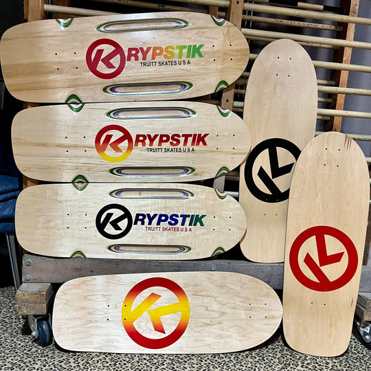 Krypstik Routed 10”x30” Limited Edition Deck HAND-PAINTED (PRE-ORDER, APRIL 2026)