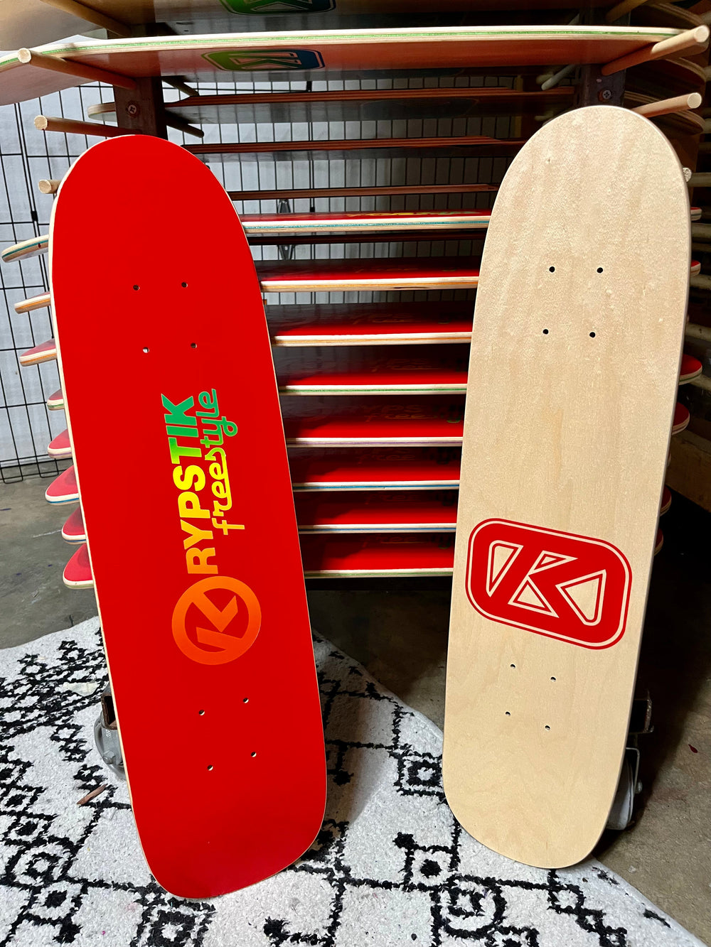 Krypstik FREESTYLE Limited Edition Deck 7.3” x 27.75” (1 of 10) HAND PAINTED