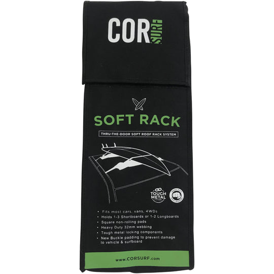 Soft Car Racks | Universal Fit Roof Rack for Surf, SUP Canoe or Kayak - One Revolver Surfboards