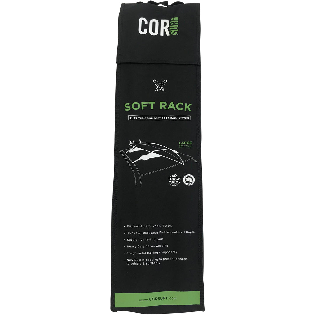 Soft Car Racks | Universal Fit Roof Rack for Surf, SUP Canoe or Kayak - One Revolver Surfboards