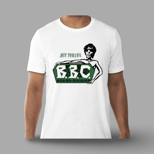 Jeff Phillips Tribute BBC 2-Color Shirt - One Revolver Surfboards
