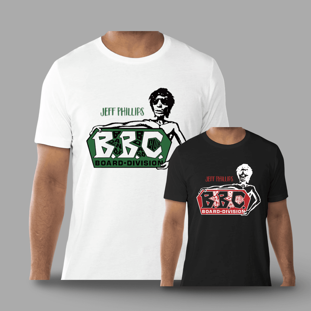 Jeff Phillips Tribute BBC 2-Color Shirt - One Revolver Surfboards
