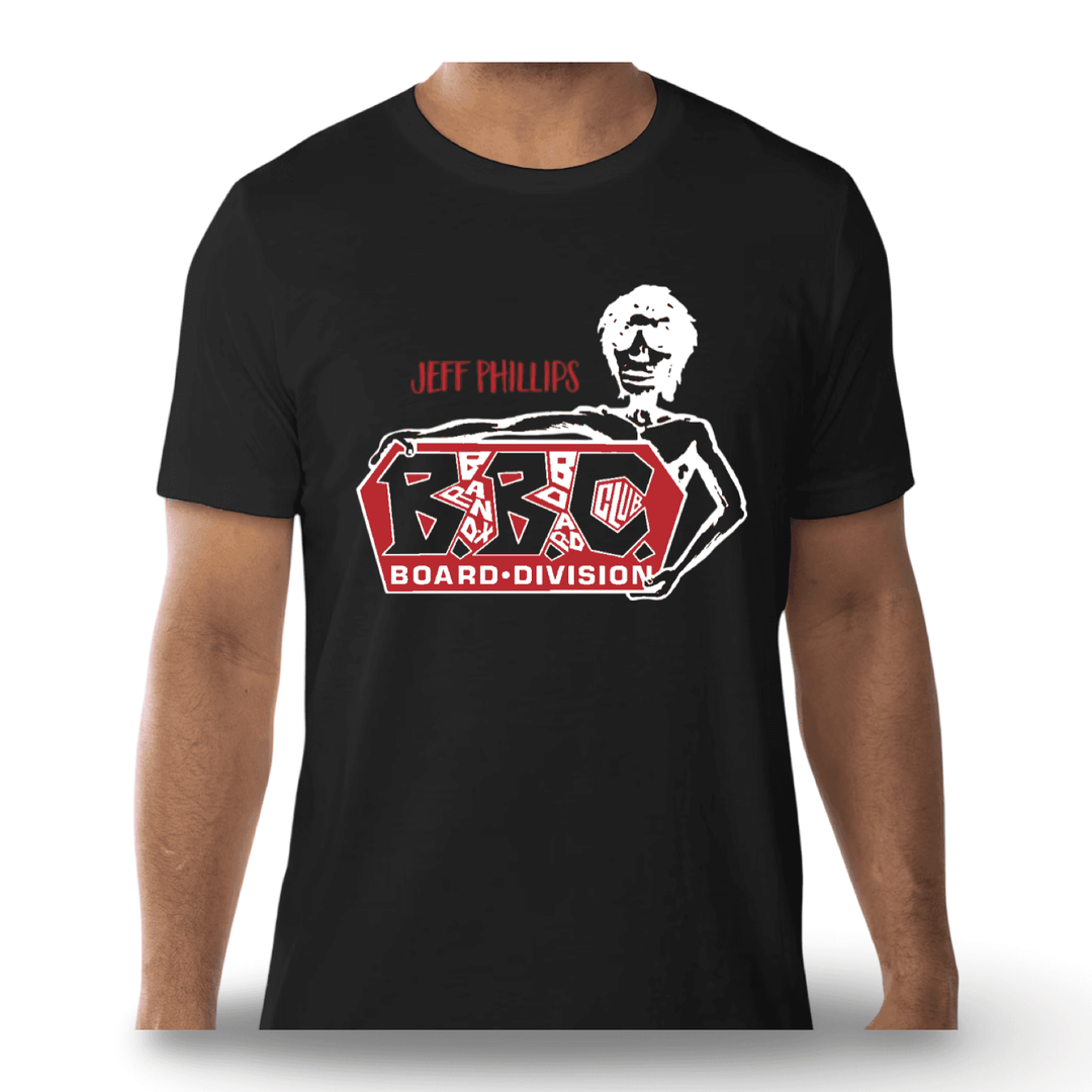 Jeff Phillips Tribute BBC 2-Color Shirt - One Revolver Surfboards
