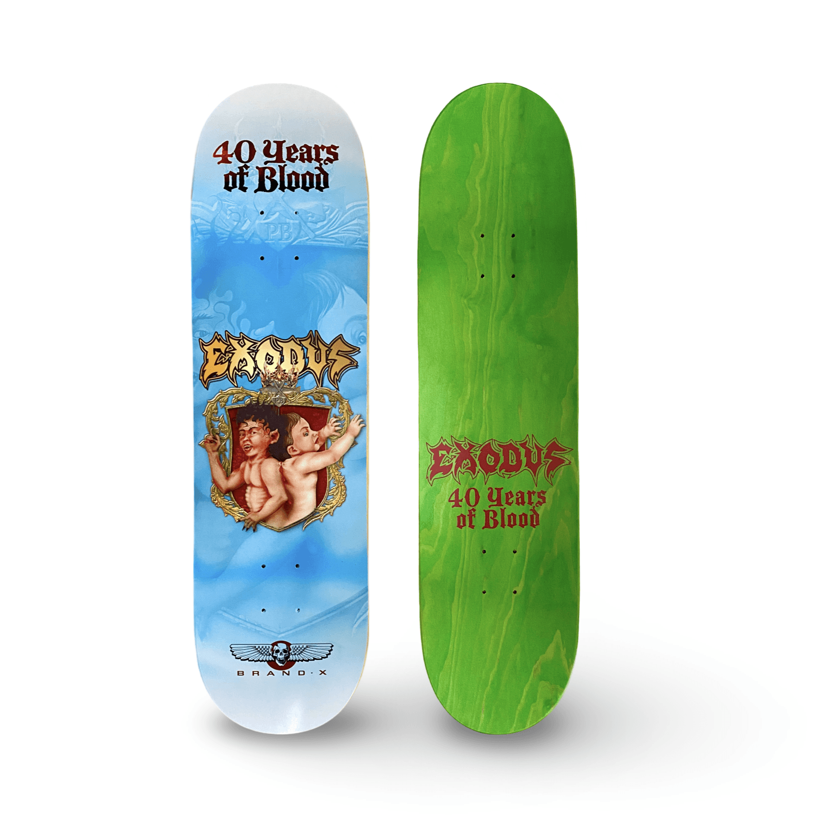 Exodus 40 Years of Blood Pop Deck - One Revolver Surfboards