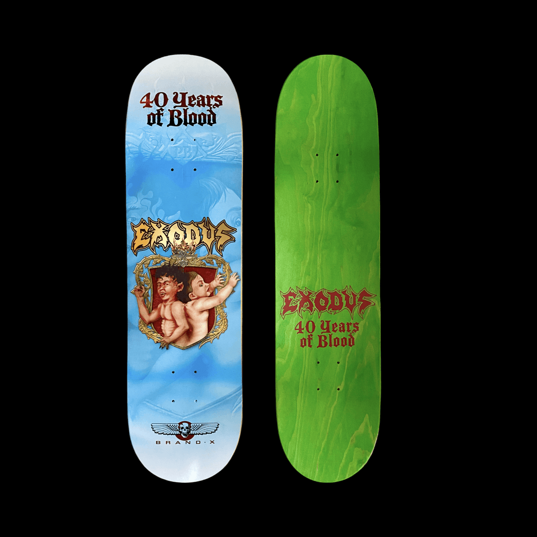 Exodus 40 Years of Blood Pop Deck - One Revolver Surfboards