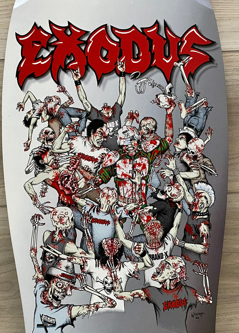 Exodus Mosh Pit Killer Hammerhead Deck 10.6