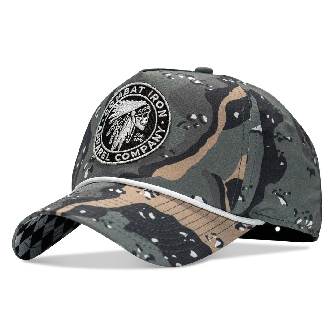 One Revolver Surfboards - Indian Chief Skull Patch Weekender Snapback Hat WEEKENDER SNAPBACK