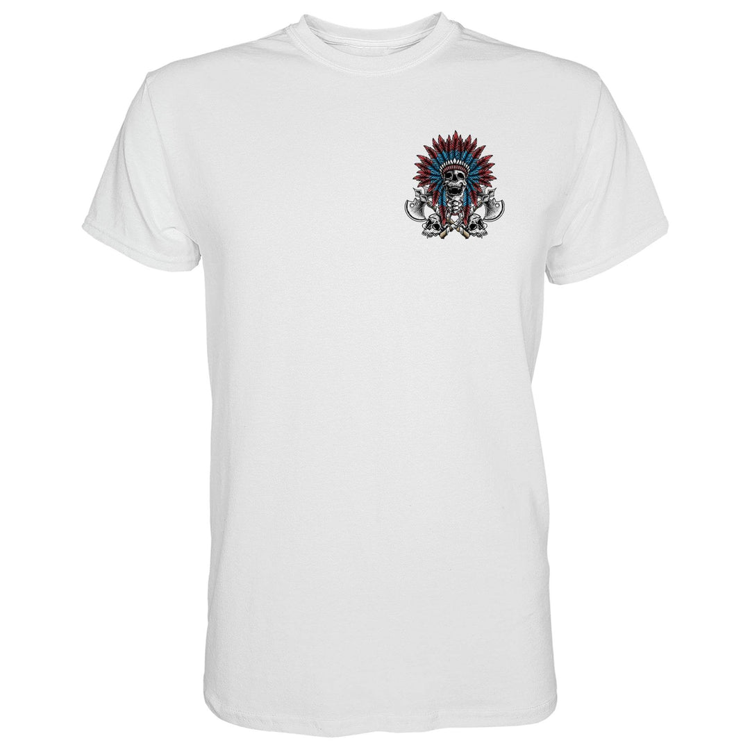 Warrior Spirit Indian Head Men's T-Shirt - One Revolver Surfboards