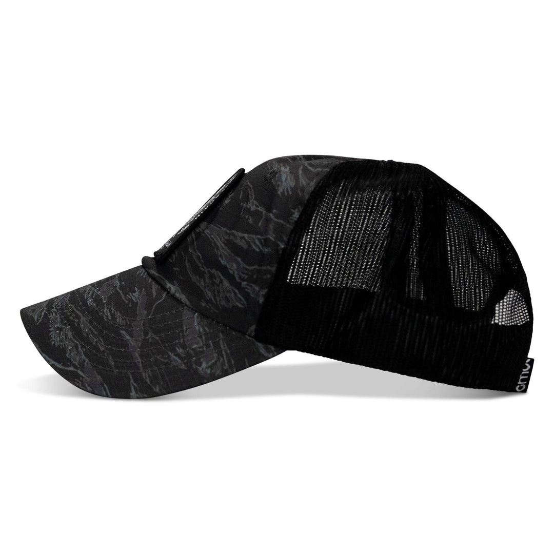 One Revolver Surfboards - In The End, We Meet Again - Until Valhalla Patch Tactical Ripstop Mesh Snapback Hat HEADWEAR