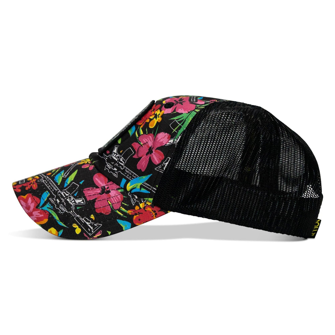 One Revolver Surfboards - In The End, We Meet Again - Until Valhalla Patch Tactical Ripstop Mesh Snapback Hat HEADWEAR
