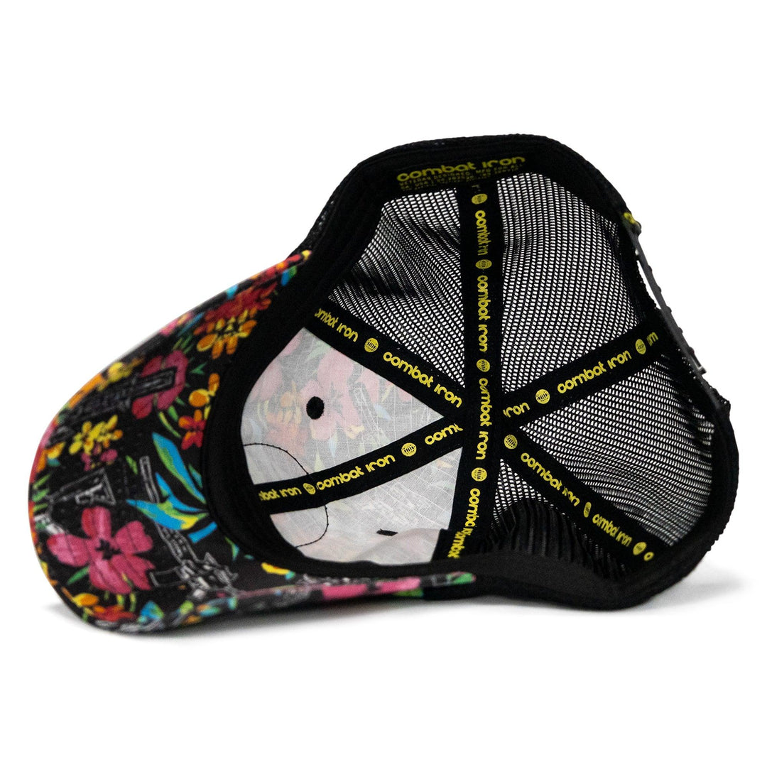 One Revolver Surfboards - In The End, We Meet Again - Until Valhalla Patch Tactical Ripstop Mesh Snapback Hat HEADWEAR