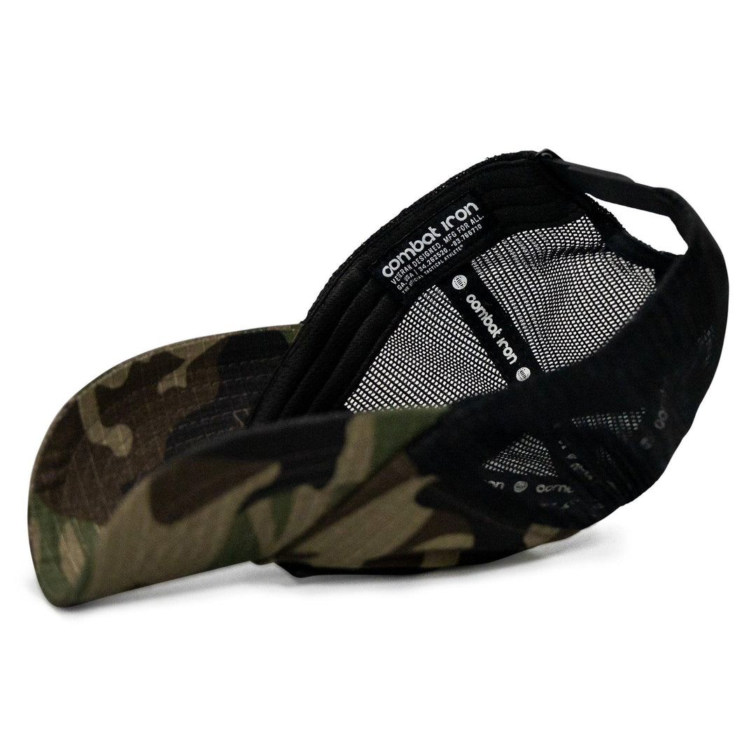One Revolver Surfboards - In The End, We Meet Again - Until Valhalla Patch Tactical Ripstop Mesh Snapback Hat HEADWEAR