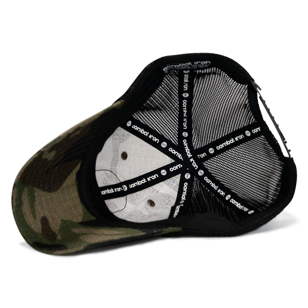One Revolver Surfboards - In The End, We Meet Again - Until Valhalla Patch Tactical Ripstop Mesh Snapback Hat HEADWEAR