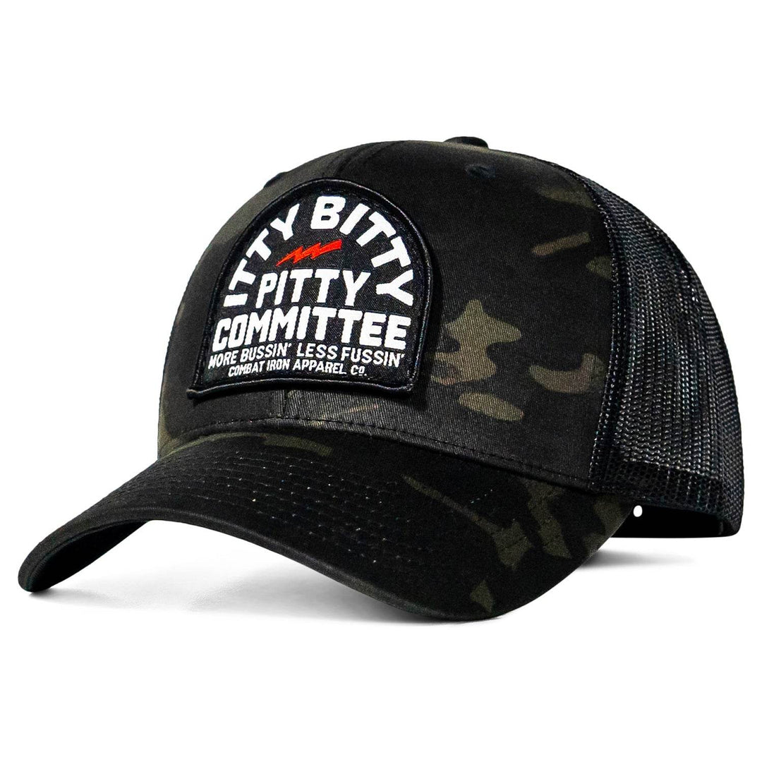 Itty Bitty Pitty Committee Patch SnapBack - HEADWEAR - One Revolver Surfboards
