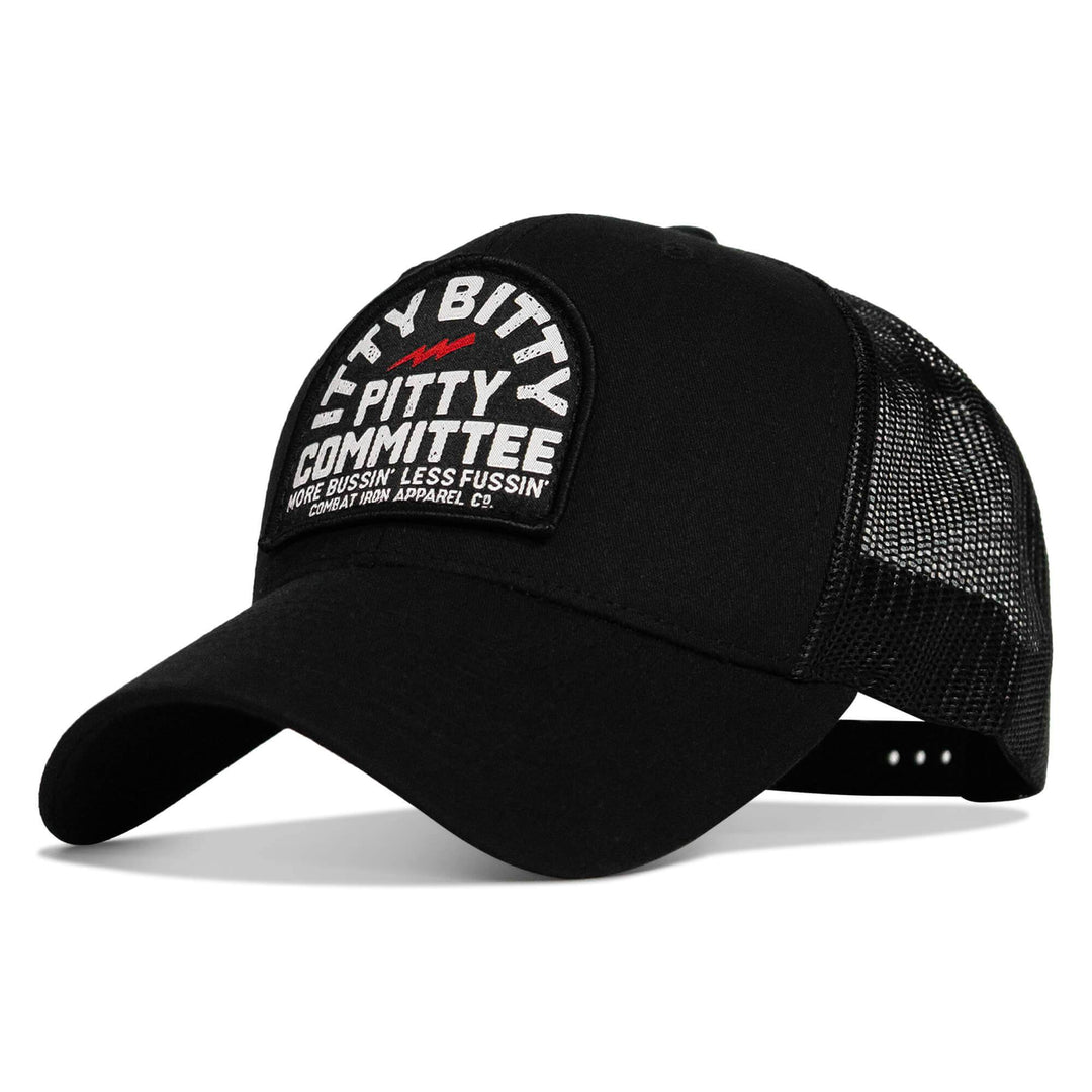 Itty Bitty Pitty Committee Patch SnapBack - HEADWEAR - One Revolver Surfboards