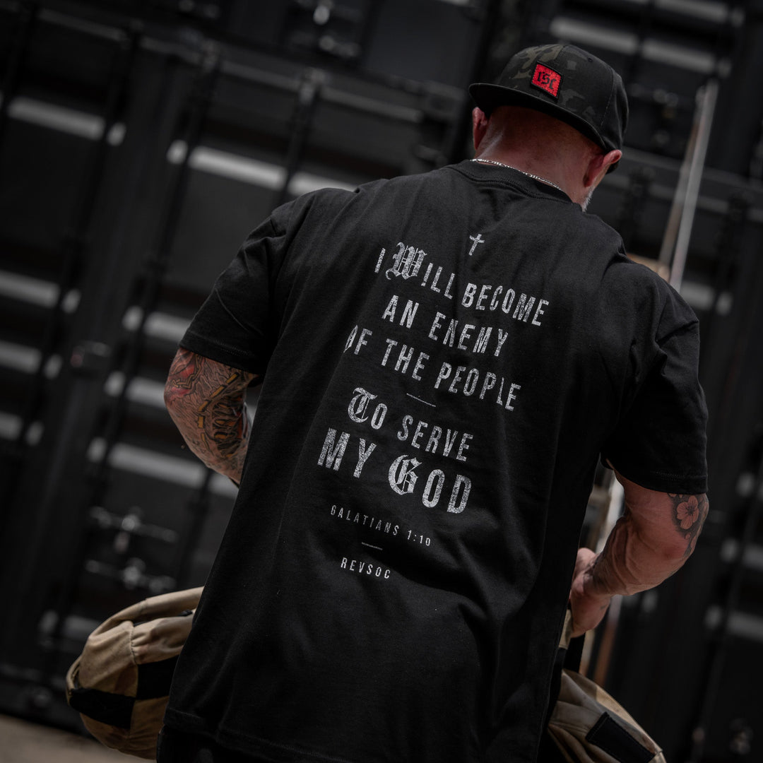 I Will Become An Enemy To The People Heavyweight Men&
